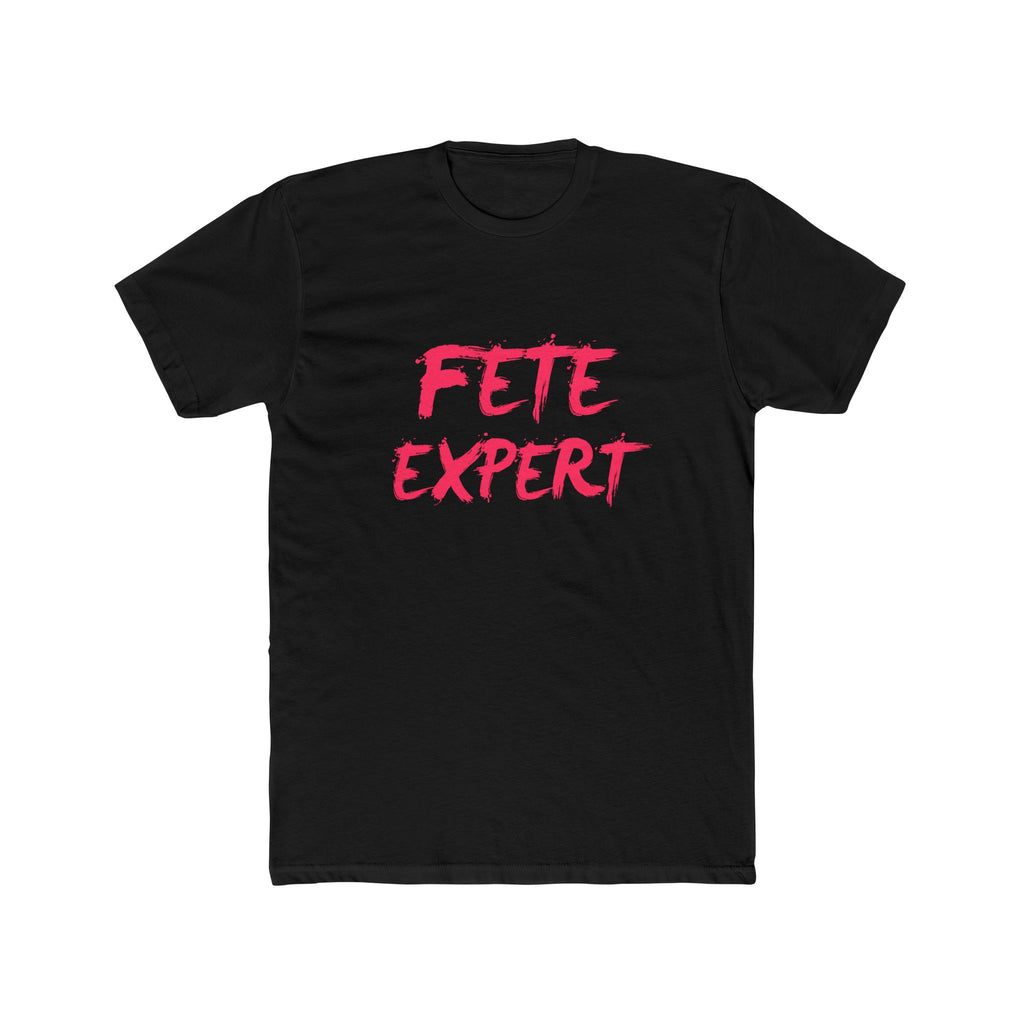 Fete Expert Classic Unisex Cotton Crew Tee - Fuschia