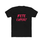 Fete Expert Classic Unisex Cotton Crew Tee - Fuschia