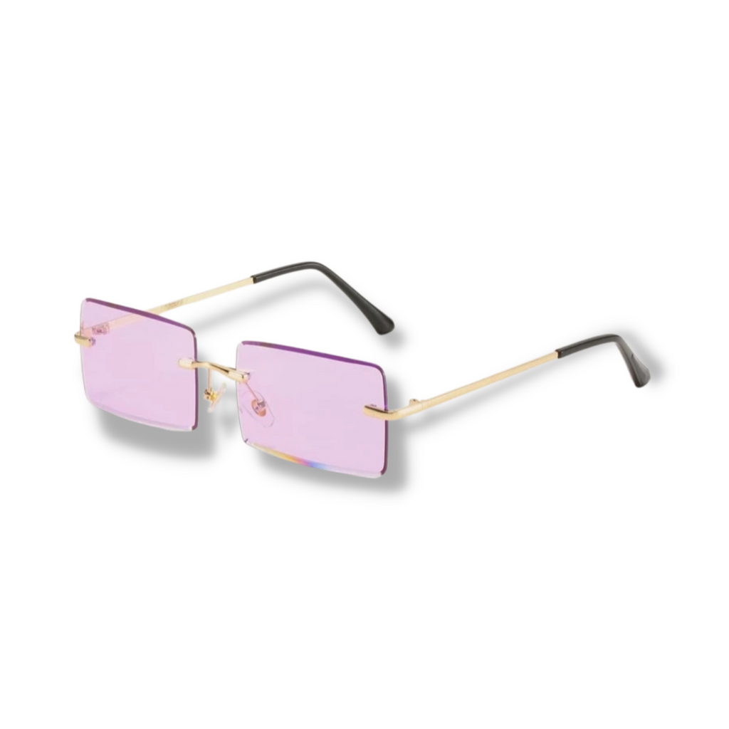 Purple Haze Rimless Sunglasses
